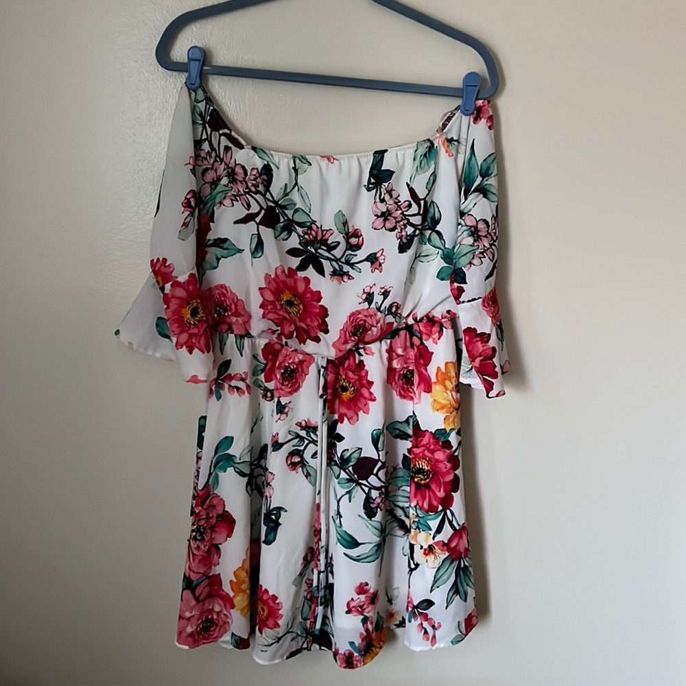 Windsor Floral Off The Shoulder Dress